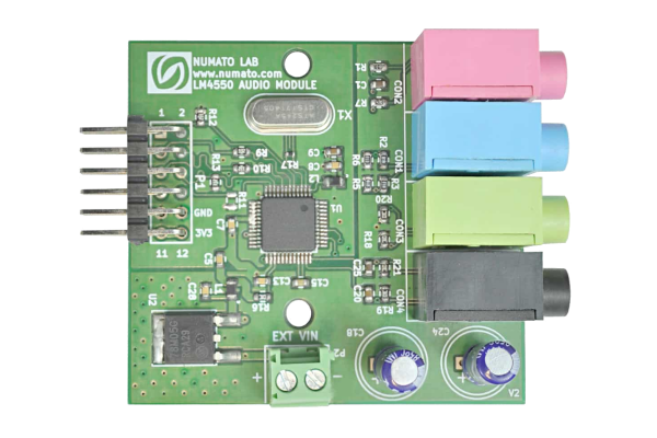 AC97ExpansionModule_03-2-1-600x400 LM4550 AC’97 Stereo Audio Codec Expansion Module