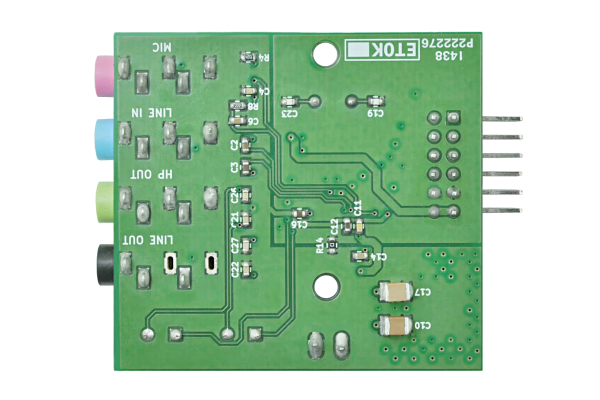 AC97ExpansionModule_04-2-1-600x400 LM4550 AC’97 Stereo Audio Codec Expansion Module