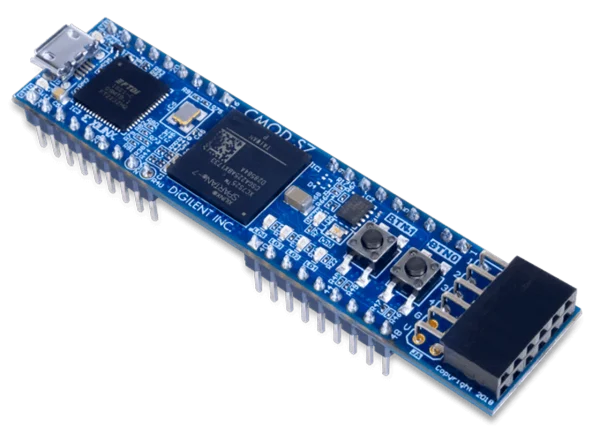 Cmod S7: Breadboardable Spartan-7 FPGA Module