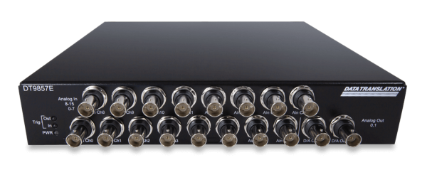 MCC DT9857E Series: High-Channel Dynamic Signal Analyzers