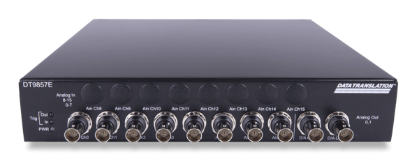 MCC DT9857E Series: High-Channel Dynamic Signal Analyzers