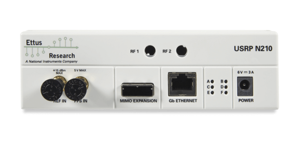 Ettus USRP N210: High-bandwidth, High-dynamic Range SDR/Cognitive Radio