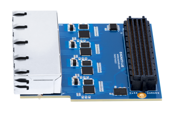 4 Port Gigabit Ethernet FMC Module