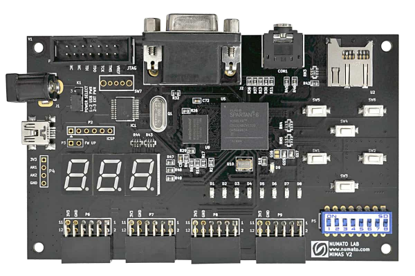 Mimas V2 S6 FPGA Development Board with DDR SDRAM