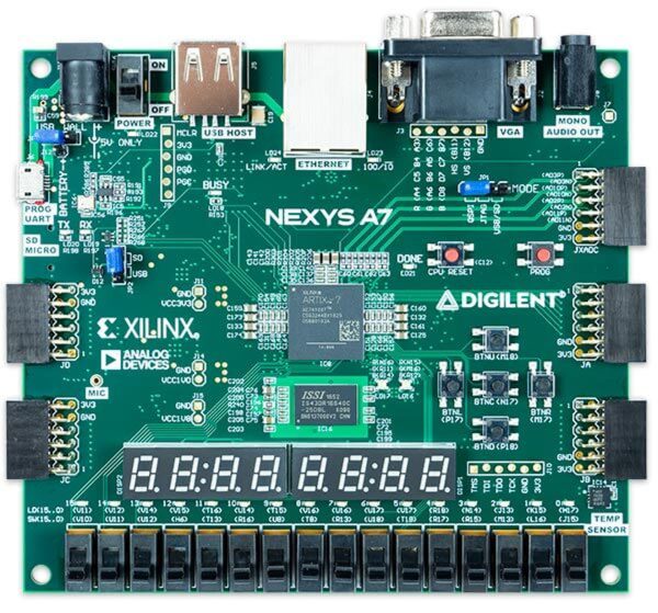 Nexys A7: FPGA Trainer Board Recommended for ECE Curriculum