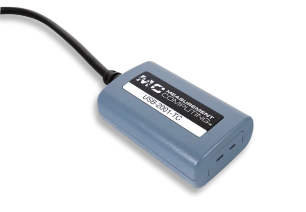 USB-2001-TC-side-1000__19926 MCC USB-2001-TC: Single-Channel Thermocouple Measurement DAQ Device