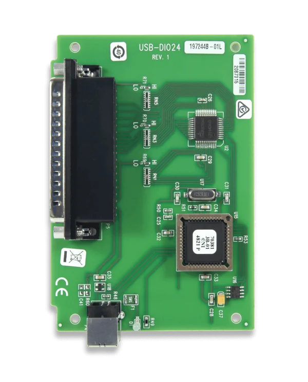 USB-DIO24-top-1000__60475 MCC USB-DIO24 Series: 24-Channel Digital I/O USB Devices