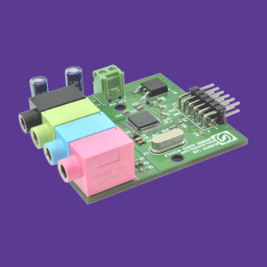 LM4550 AC’97 Stereo Audio Codec Expansion Module