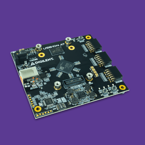 USB104 A7: Artix-7 FPGA Development Board with SYZYGY-compatible Expansion