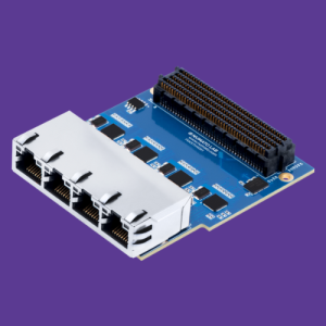 4 Port Gigabit Ethernet FMC Module