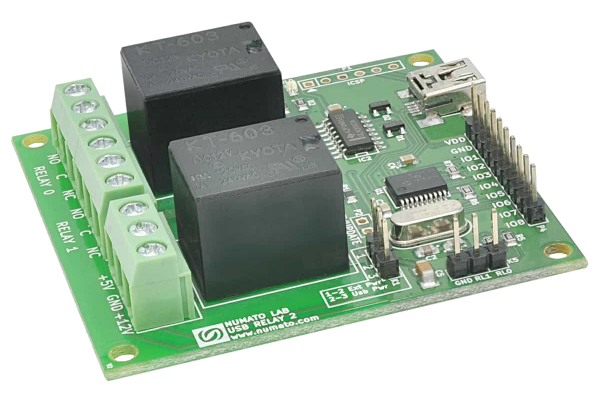 2 Channel USB Relay Module