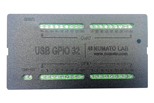 32 Channel USB GPIO Module With Analog Inputs