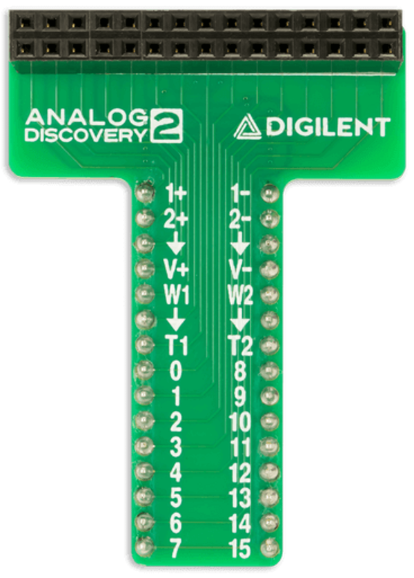 Breadboard Breakout for Analog Discovery