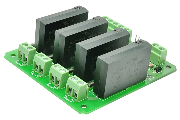 4 Channel Solid State Relay Controller Board