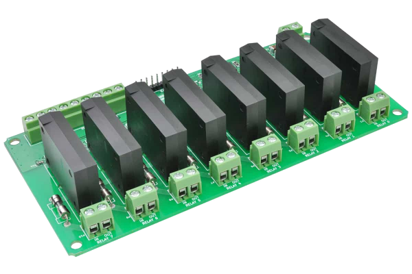 8 Channel Solid State Relay Controller Board