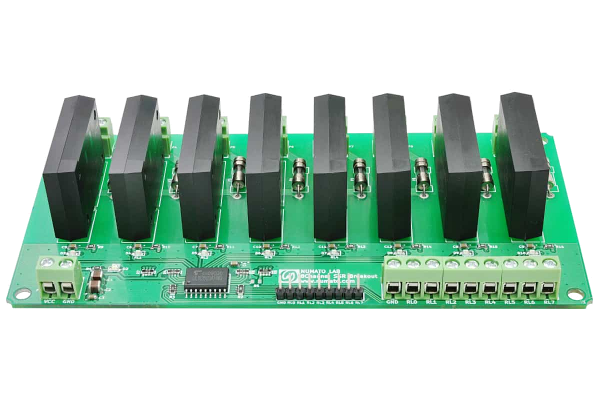 8 Channel Solid State Relay Controller Board