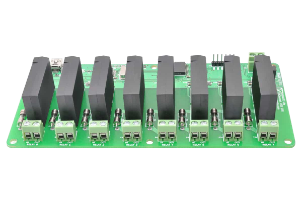 8 Channel USB Solid State Relay Module