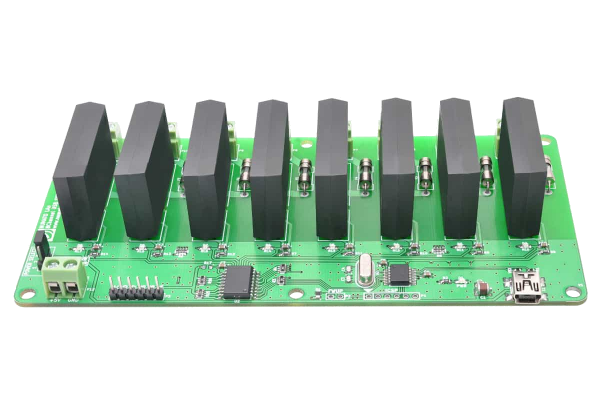 8 Channel USB Solid State Relay Module