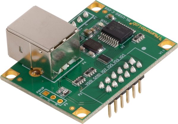 8 Channel USB Pluggable GPIO Module
