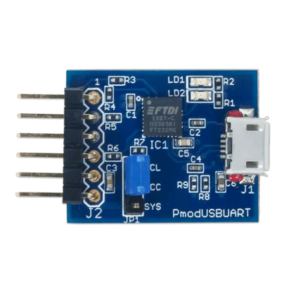 Pmod USBUART: USB to UART Interface