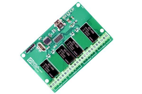 4 Channel USB Powered Relay Module