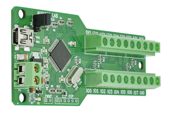 16 Channel USB GPIO Module With Analog Inputs