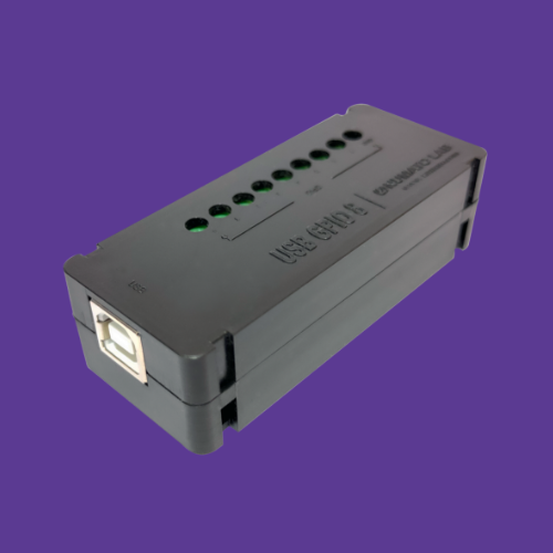 8 Channel USB GPIO Enclosure