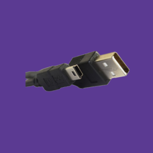 USB A to Mini B Cable 5 Foot