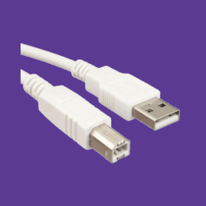 USB A to USB B Cable