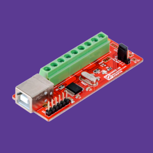 8 Channel USB GPIO Module With Analog Inputs