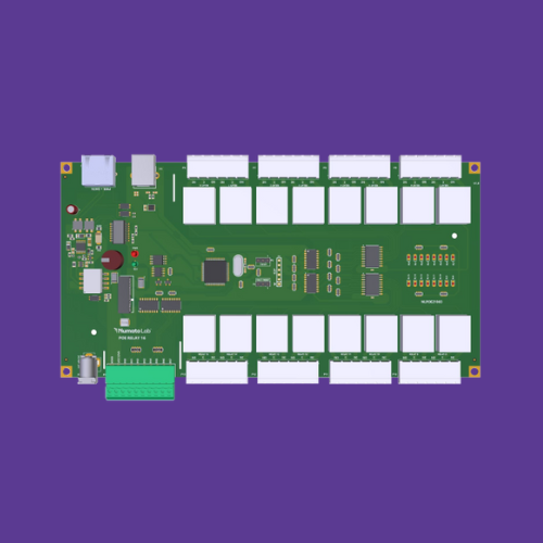 16 Channel PoE Relay Module : NL-ETHR-G-016