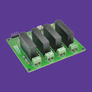 4 Channel USB Solid State Relay Module
