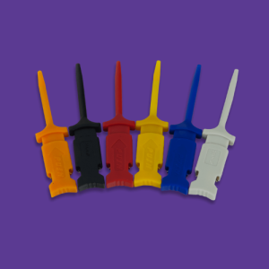Mini Grabber Test Clips (6-pack) for use with Instrumentation Flywires