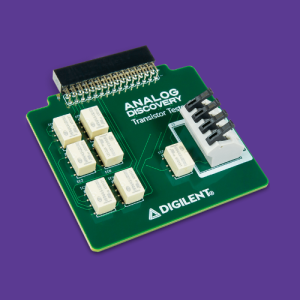 Transistor Tester for Analog Discovery: Enables Characteristic Curve Tracing for Diodes and Transistors