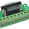 Serial DB9 Male Breakout Board