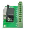 Serial DB9 Male Breakout Board